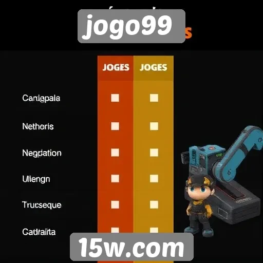 Comparação de gêneros populares no jogo99